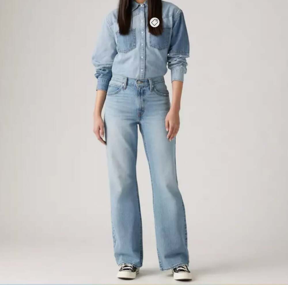 Levi's '94 baggy bootcut jeans blue size 26 90s retro nostalgia indie sleaze